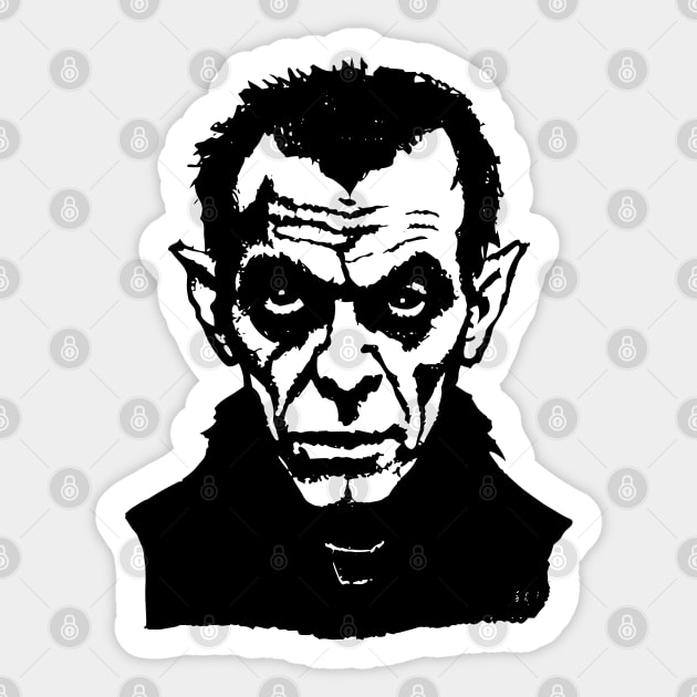 Count Vlad Dracula Sticker by valentinahramov